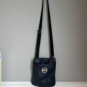 Michael Kors Leather Crossbody Bag